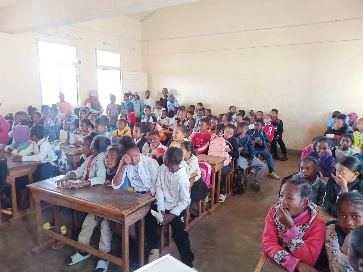 Élèves à l'école Ampefiloha Ambodirano